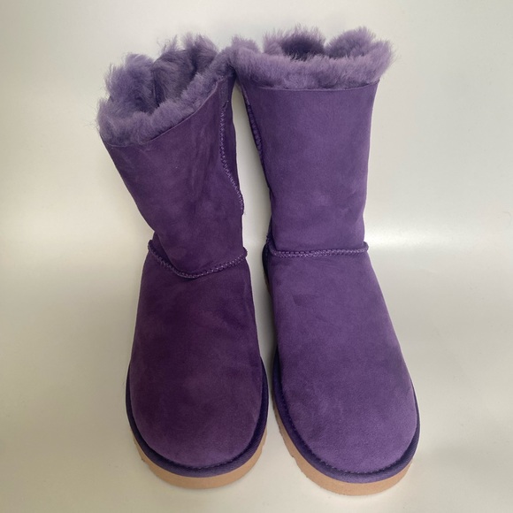 UGG Shoes - Ugg boots with Bailey Bow Purple NWT